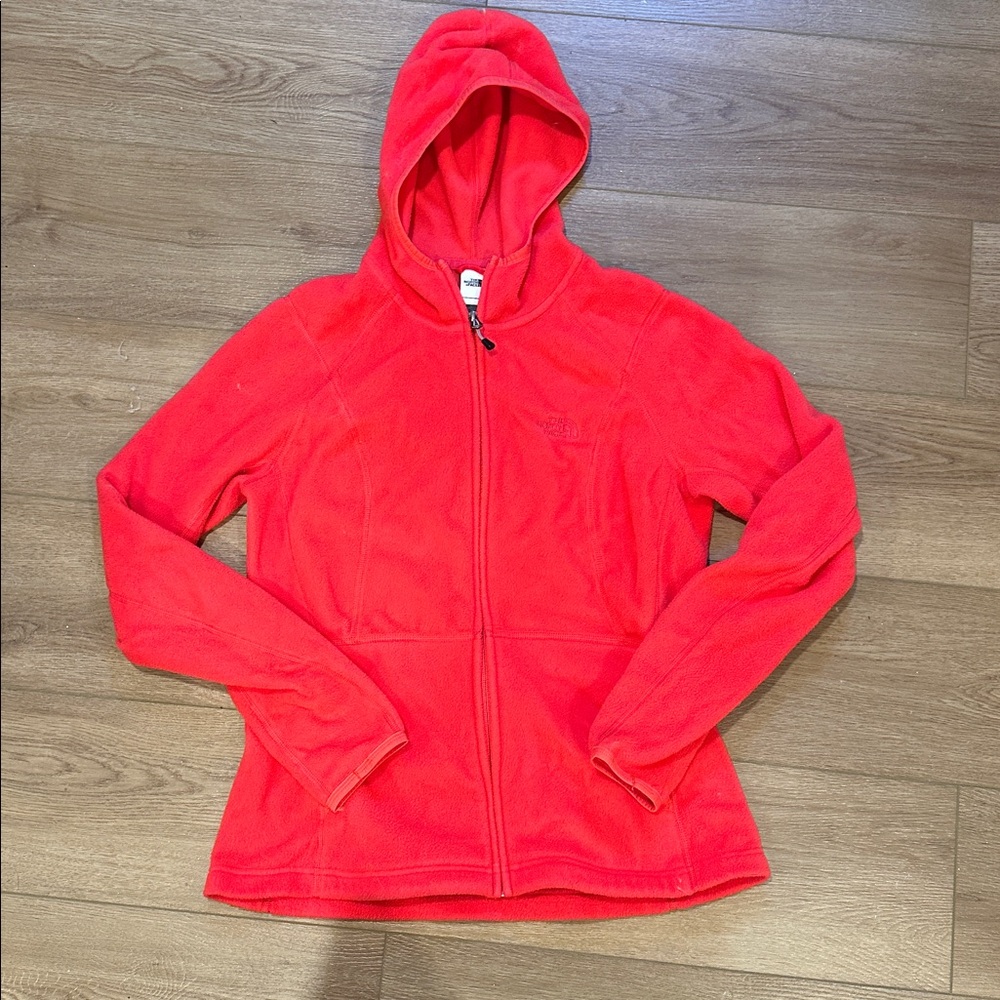 The North Face Vibrant Red Fleece Jacket